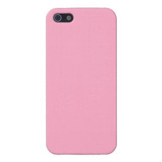 bubblegum pink background iPhone 5 case