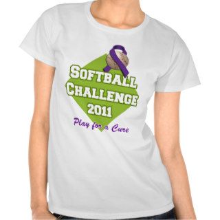 Softball Challenge Logo   I Play for Mom Women's T Shirts