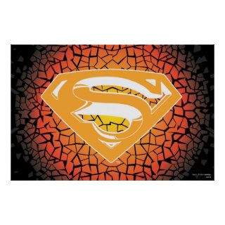 Superman Crackle Logo Poster