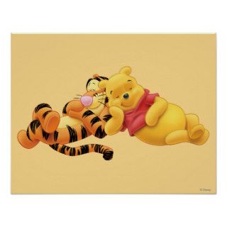 Pooh and Tigger Print