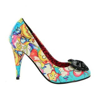 Iron Fist Turquoise over the rainbow heel high heels shoes