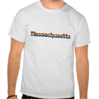 Massachusetts state pride T Shirt T Shirt