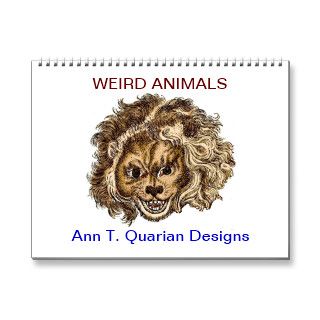 Weird Animal Calendar   2013