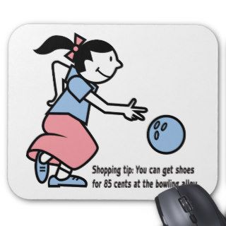 Shop Tip Shoes for 85 cents at the bowling alley Mousepad