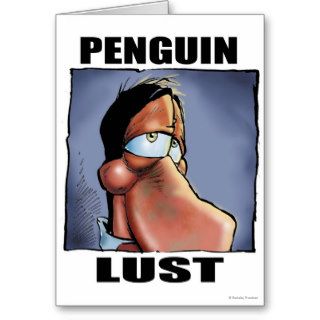 More Penguin Lust Card
