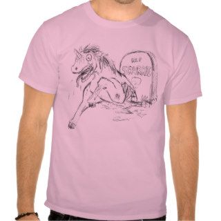 Zombie Unicorn Tee Shirt
