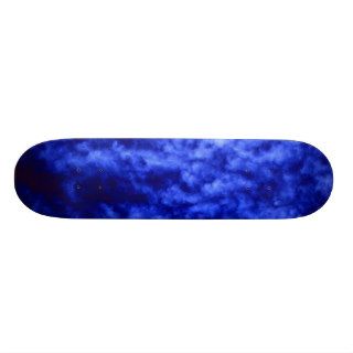 Translucent Blue Clouds by KLM Skateboard