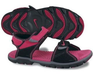 Nike Sandals Kids Santiam 5 Black 6 Y US Shoes