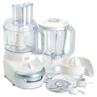 Emeril by T fal FP4121002A 3 in 1 BAM Food Processor, White Full Size Food Processors Kitchen & Dining