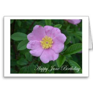 Happy June Birthday Greeting Cards