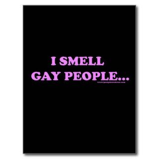I Smell Gay People Postcards