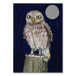 Little Owl Artist's Trading Card (ATC) Business Cards