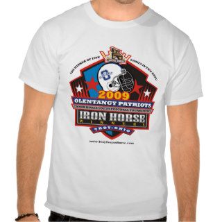 2009 Iron Horse Winners   Olentangy Patriots T Shirt