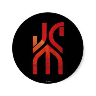 JCM Logo Round Stickers