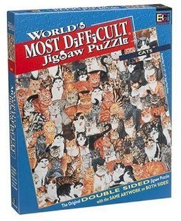 World's Most Difficult Jigsaw Puzzle Cats Toys & Games