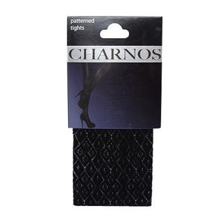 Charnos Black diamond net tights