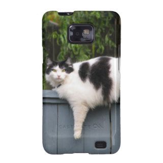 Fat Cat On Fence Samsung Galaxy S Cover