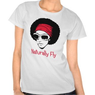 Naturally Fly (Red) T Shirt