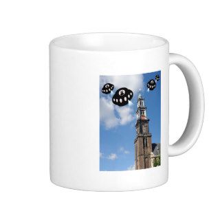 Aliens invade Amsterdam Coffee Mug