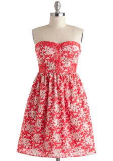 Rose Colored Classes Dress  Mod Retro Vintage Dresses
