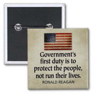 Ronald Reagan Quote Pins