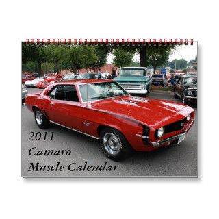 2011 Camaro Muscle Calendar