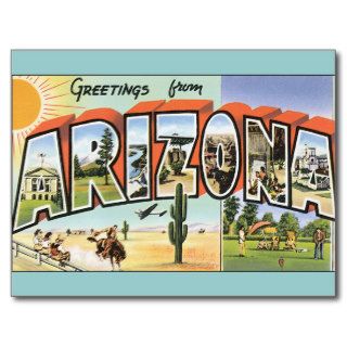 Vintage Postcards Arizona
