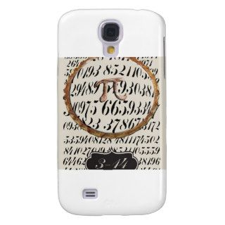 Pi Day, 3 14, Pie and Numbers Samsung Galaxy S4 Covers