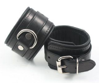 Mr S Leather Essential Leather Wrist Restraints   Women's Health & Personal Care