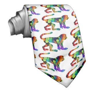 MULTICOLOR MONKY PRODUCTS CUSTOM TIES