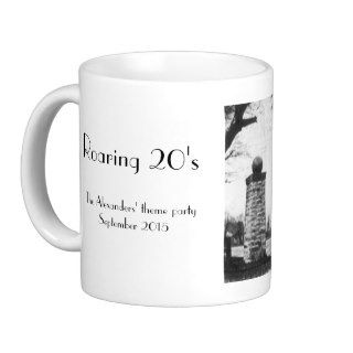 Roaring Twenties Prohibition Theme Party Favor Coffee Mug