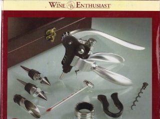 The Wine Enthusiast 9 piece Corkscrew Set with Wood Case Bottle Openers Kitchen & Dining