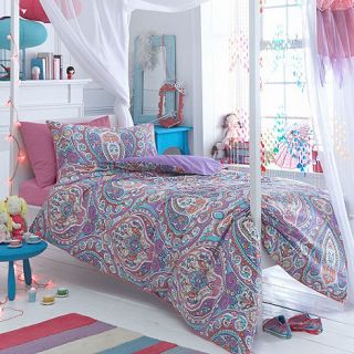 Butterfly Home by Matthew Williamson Designer purple Paisley bedding set