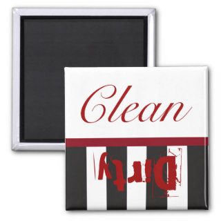 clean dirty dish magnet