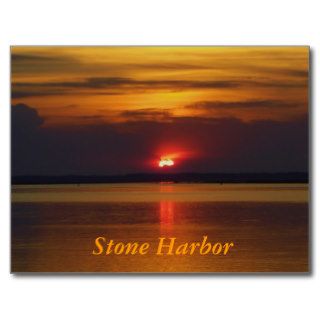 Stone Harbor Sunset Post Cards