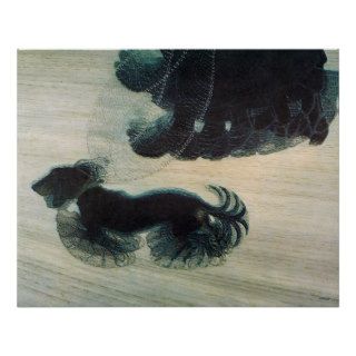 Giacomo Balla, Dog on a Leash Posters