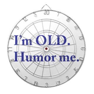 I'm OLD. Humor me. Dartboard