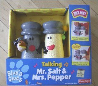 BLUE'S CLUES TALKING MR. SALT & MRS. PEPPER Toys & Games