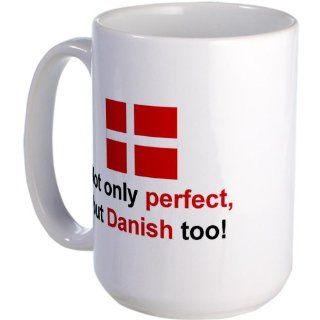 Perfect Danish Large Mug Humor Large Mug by  Kitchen & Dining