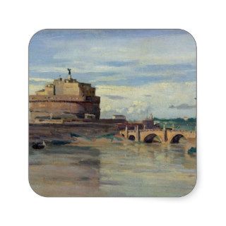 Castel Sant' Angelo and the River Tiber, Rome Sticker