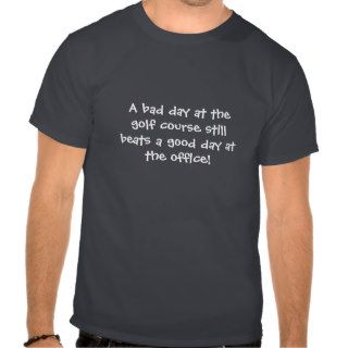 Funny Bad Day golf shirt