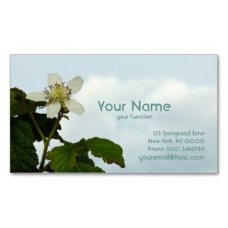 elegant blackberry photograph businesscard business card templates