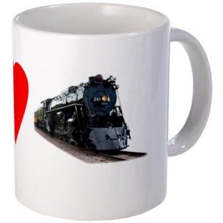 Mug   I Love Trains Mug by  Kitchen & Dining