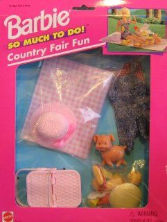 Barbie So Much To Do Country Fair Fun Set (1995 Arcotoys, Mattel) Toys & Games