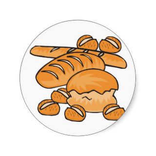 bunch of bread and rolls stickers