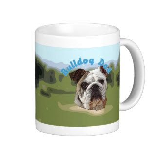 Bulldog Dad Coffee Mugs