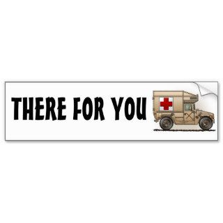 Military Hummer Ambulance Bumper Sticker TFY