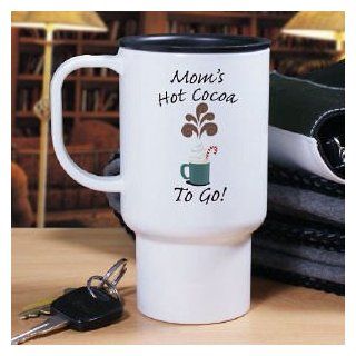 Hot Cocoa To Go Personalized Travel Mug  