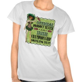 Official Product Tester T shirt