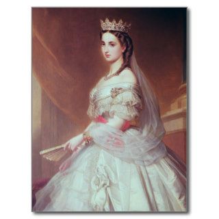 Portrait of Charlotte of Saxe Cobourg Gotha Postcards